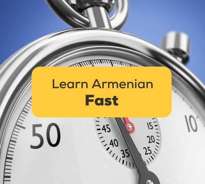how to learn armenian fast