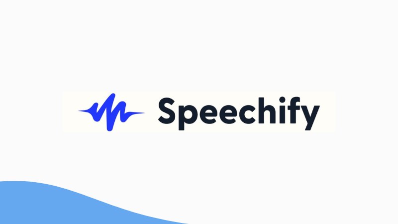 A photo of Speechify's logo.