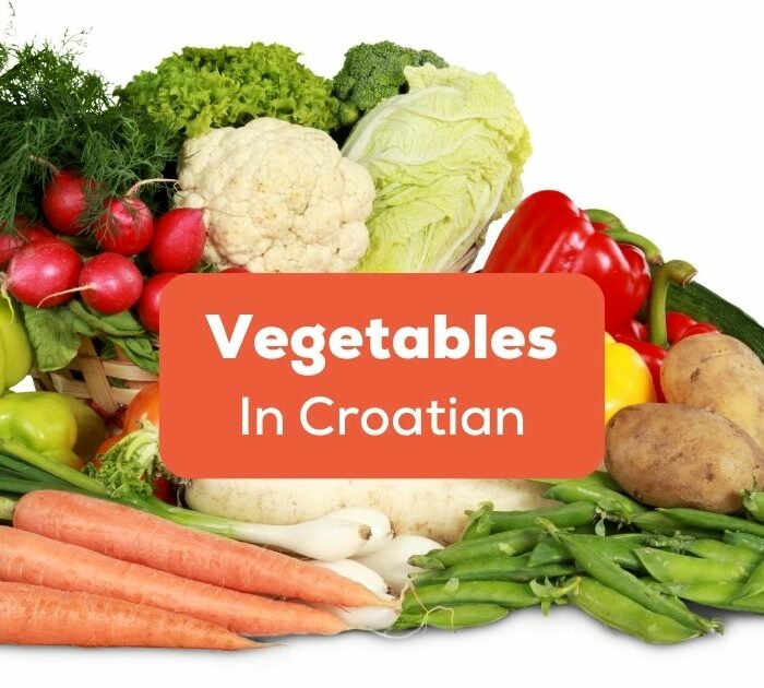 vegetables in croatian