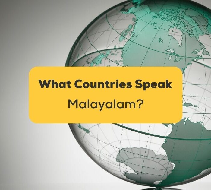 what countries speak Malayalam