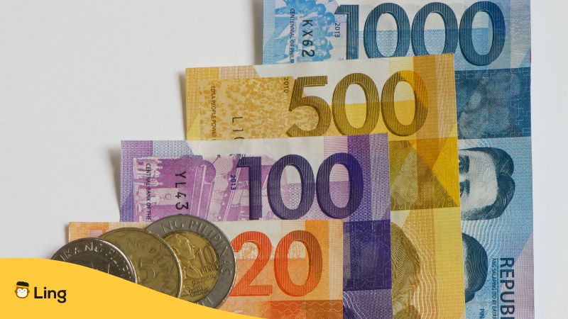 필리핀 돈 02 필리핀 페소 지폐 및 동전
Philippine Money 02 Philippine Pesos Banknotes and Coins