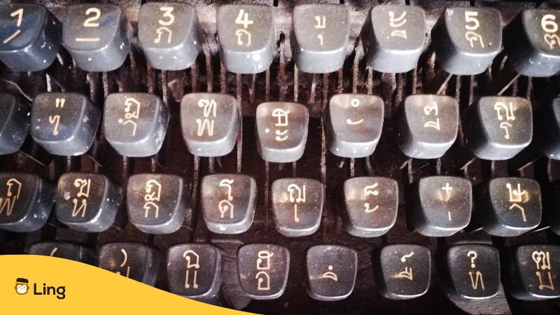 5 tips to learn Thai-ling-app-Thai script