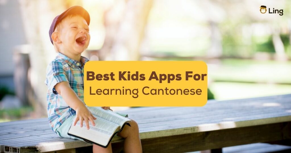 Best apps for learning Cantonese for kids - A photo of a laughing kid