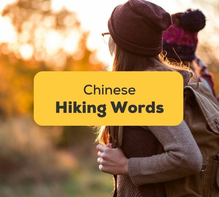 Chinese-Words-For-Hiking-ling-app-person-looking-at-natures-landscape