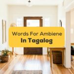Easy Tagalog Words For Ambience