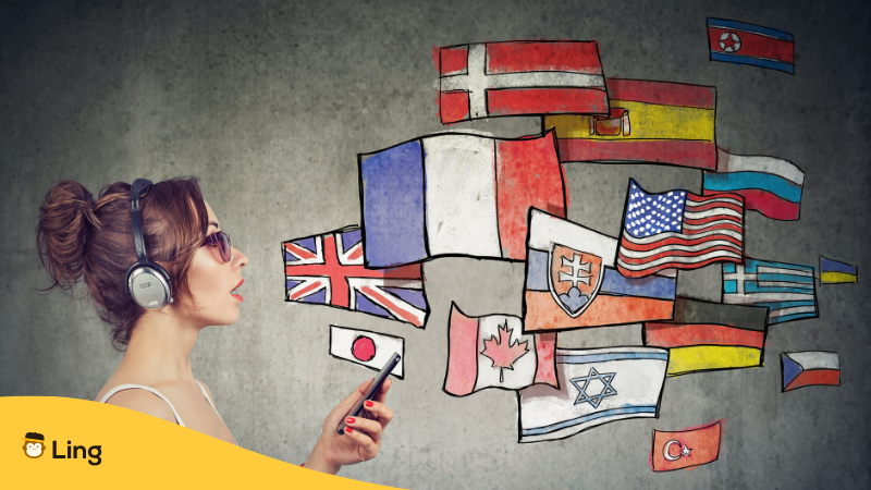 Lerne mit der Ling-App, was die gesprochene Fremdsprachen in Portugal sind