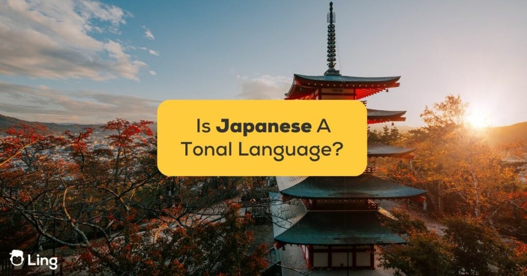 Is Japanese A Tonal Language