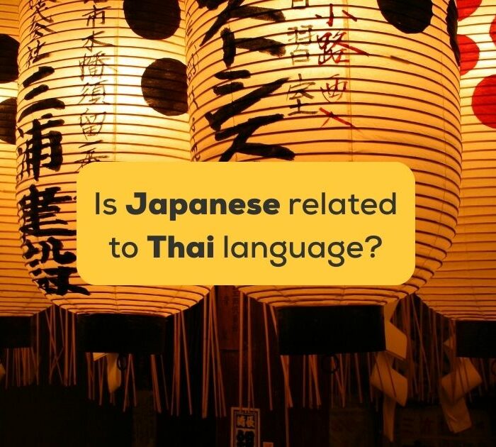 Is Japanese Related To Thai