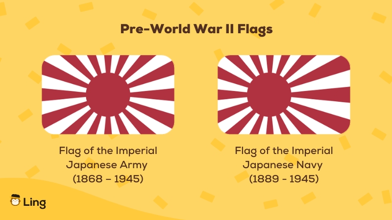 Japanese flag-ling-app-pre wwii military flags