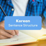 Korean Sentence Structure