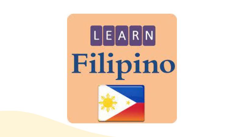 Best online Filipino course - A photo of Learning Filipino Language app logo