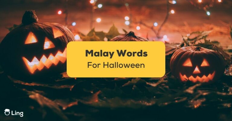 Malay Words For Halloween - Carved Pumpkins