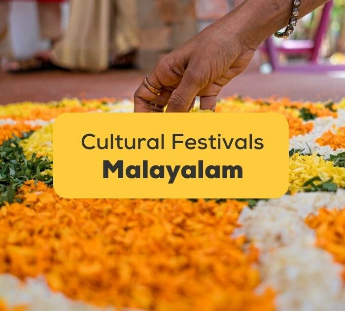 Malayalam-Words-For-Cultural-Festivals-ling-app-floral-decoration