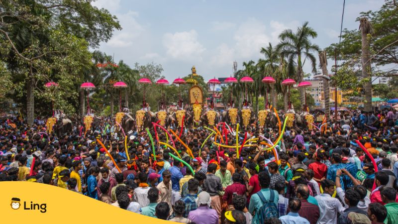 Malayalam-Words-For-Cultural-Festivals-ling-app-thrissur-pooram-festival