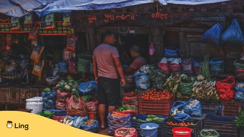 Nepali-Words-For-Types-Of-Shops-Ling-App-fresh market