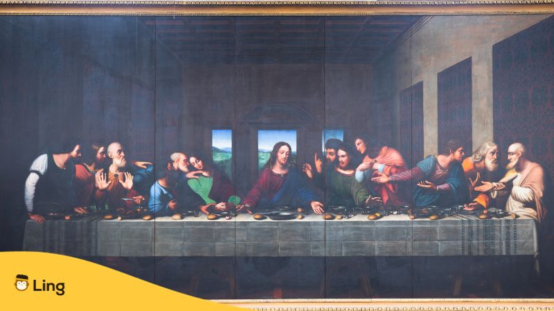 Tagalog-Words-For-Home-Decor-ling-app-The-Painting-of-Last-Supper