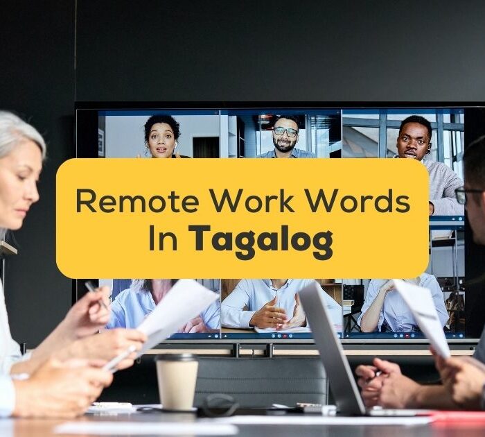 Tagalog Words For Remote Work
