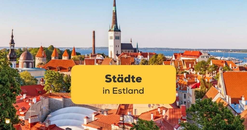 Lerne mit der Ling-App die 10 besten Städte in Estland kennen, die du unbedingt besuchen musst