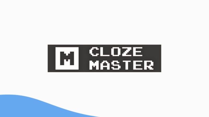 A photo of Clozemaster's logo.