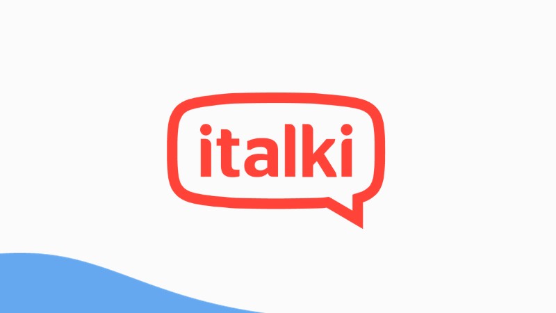 A photo of iTalki's logo.