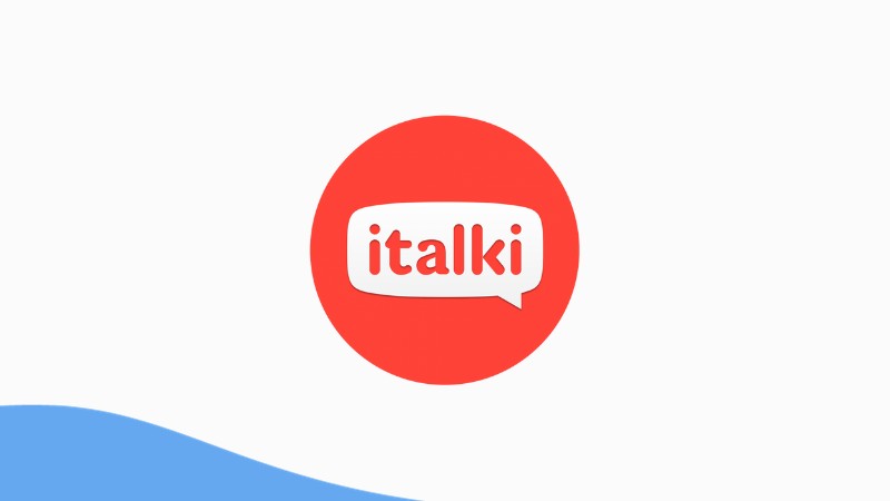 A photo of iTalki's logo.