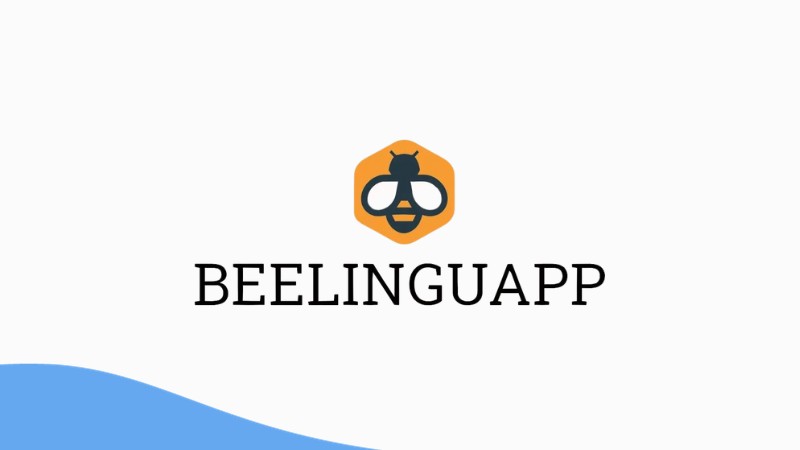 A photo of Beelinguapp's logo.