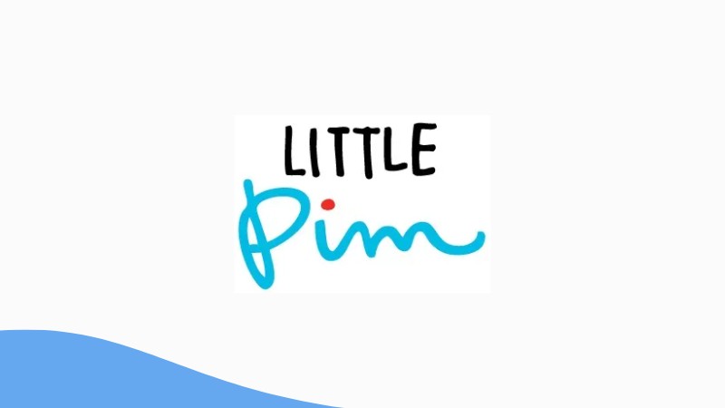 A photo of Little Pim's logo.