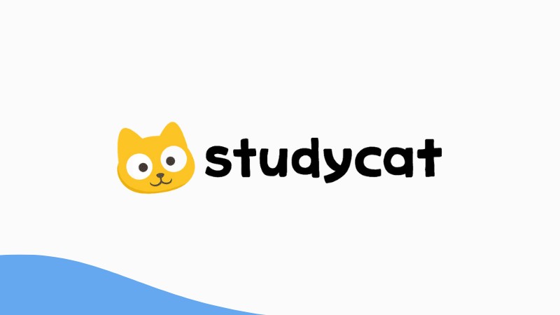 A photo of StudyCat's logo.