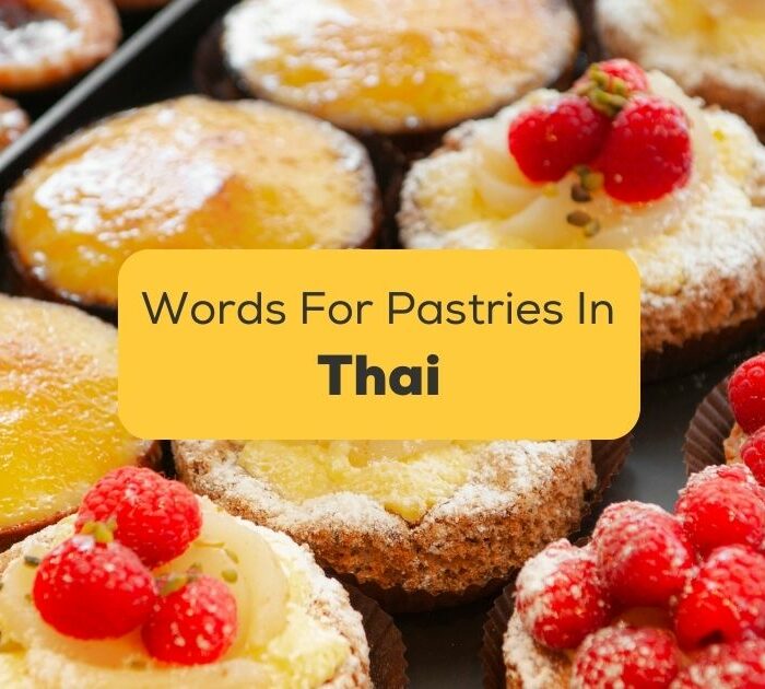 thai words for pastries
