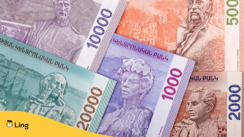 Armenian Currency bank notes