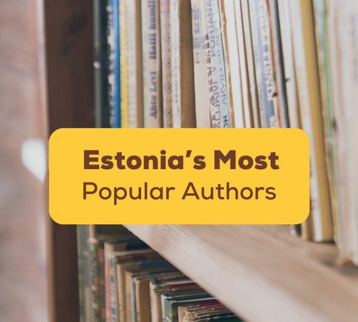 Estonia Most popular male authors of all times