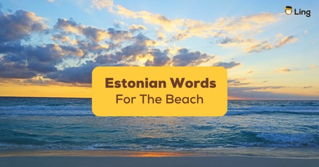 estonian words for the beach