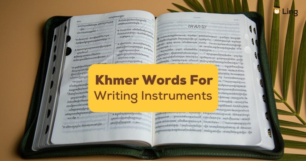 Khmer-Words-For-Writing-Instruments-Ling-App