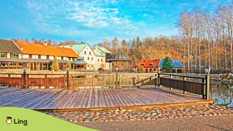 Lithuanian words for picnic (3. Pavilniai Regional Park) - Ling App
