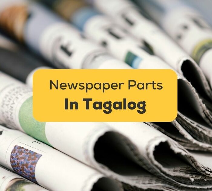 Newspaper Parts In Tagalog