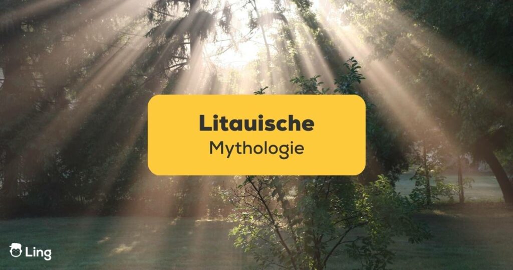 Mystischer-Anblick-einer-litauischen-Waldlichtung-entecke-litauische-Mythologie-mit-der-Ling-App