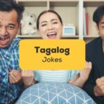 Tagalog jokes - A photo of a happy Filipino family laughing