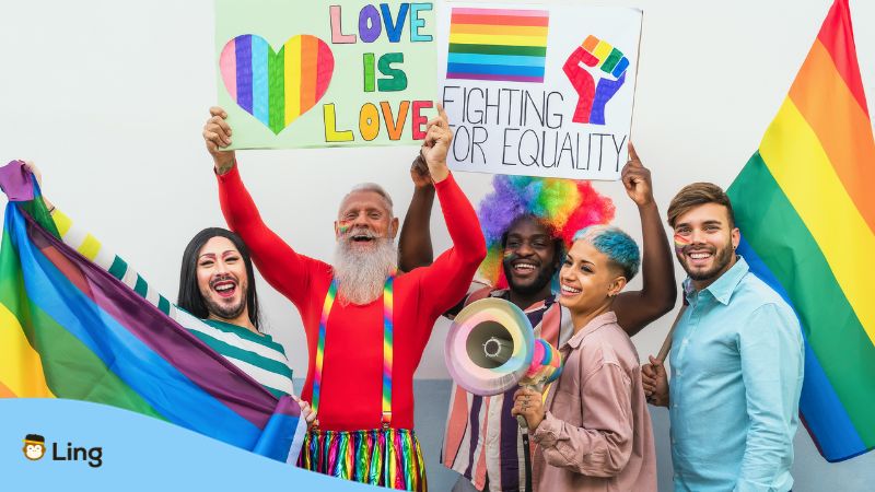 Urdu Words For LGBTQ Ling App rainbow