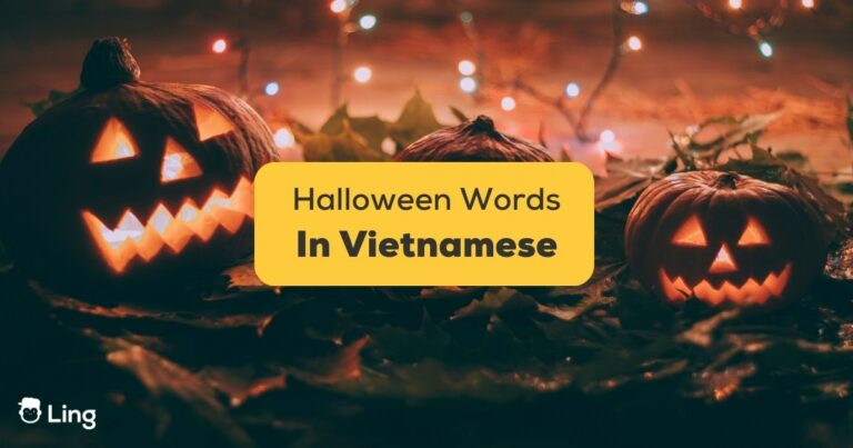 Vietnamese Words For Halloween - Carved Pumpkins