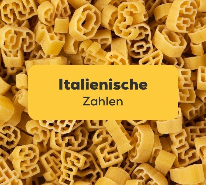 Nudeln im Hintergrund - lerne italienische Zahlen und andere Ausdrücke mit der Ling-App