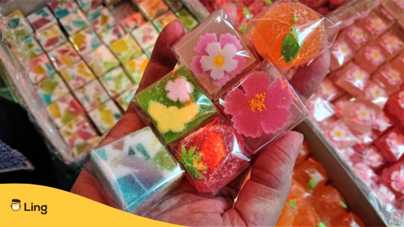Japanese words for candies