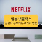 일본 넷플릭스 일본어 공부하는 6가지 방법 Japanese Netflix 6 ways to study Japanese