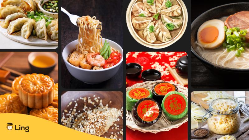 Asian new year food traditions
