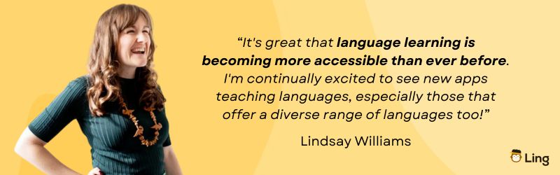 Lindsay Williams On Do Language Apps Work 
