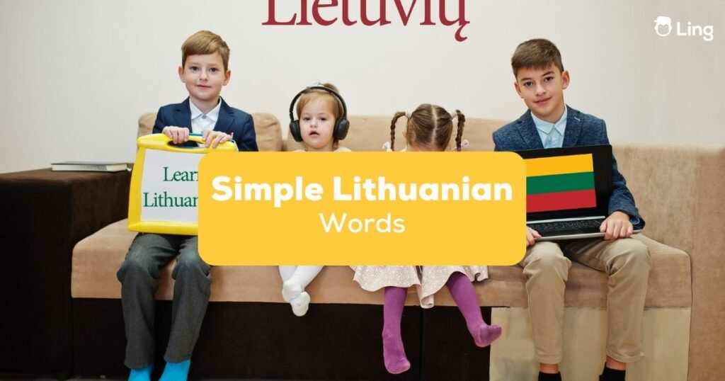 Simple Lithuanian Words - Ling App- Featured Ling App