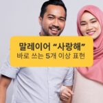 말레이어 사랑해 바로 쓰는 5개 이상 표현 I love you in Malay: 5+ quick expressions to use