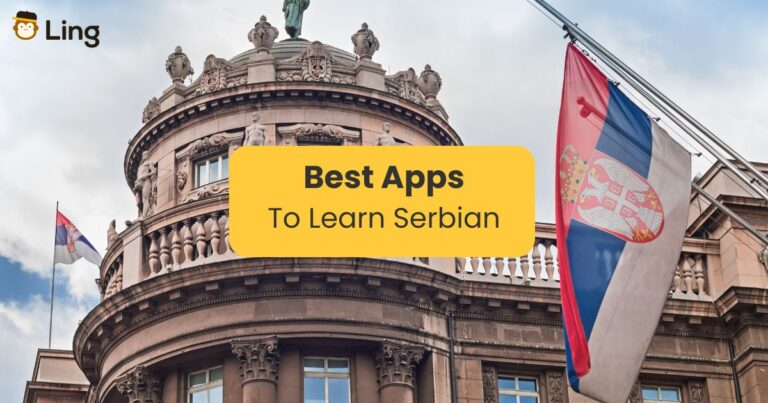 Best Apps To Learn Serbian - Serbian Flag And Building