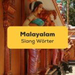 Traditioneller Hindu-Tempel, Südindien, Kerala. Lerne wichtige Malayalam Slang Wörter mit der Ling-App.