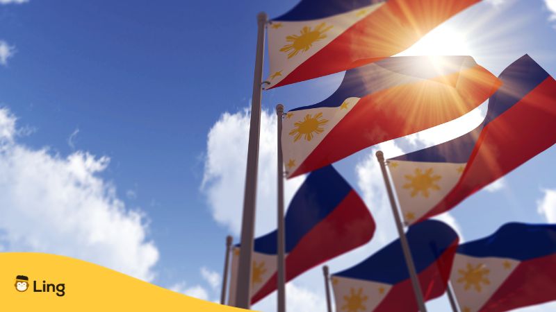 Tagalog Words For National Symbols Ling App Philippine Flag