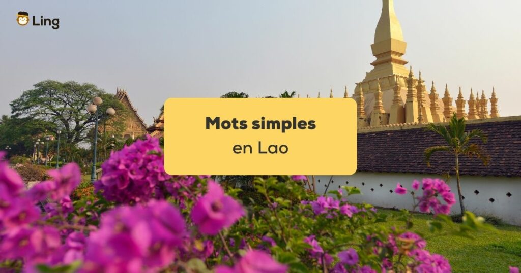 mots simples en lao Vientiane, Laos